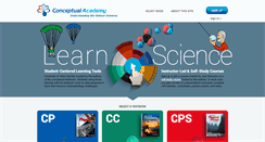 Desktop Screenshot of conceptualacademy.com